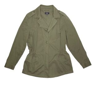 NYDJ Olive Green Utility Jacket Size Medium